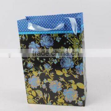 Flower Design Foldable Gift Bag / Shopping Paper Bag photo-2