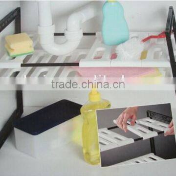 2 Tiers Extendable Kitchen Organizer photo-4