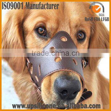 Army High Quality Leather Dog Muzzle photo-3