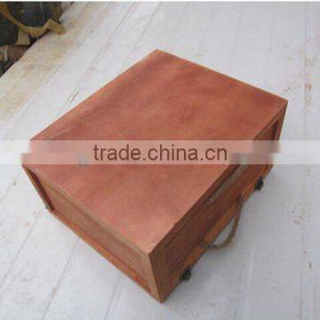 Wooden Hamper Wine Box for Sale photo-2