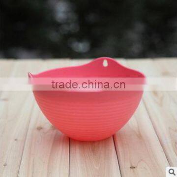 Home Garden Plastic Flower Pot Hanging Planter With Iron Chain photo-4