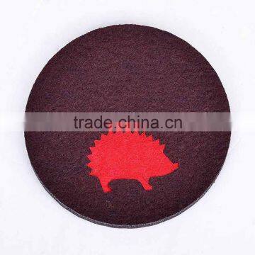 Multi Shaped Felt Coaster/deer/rabbit/cat/hedgehog photo-2