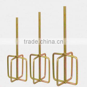 COLOR ZINC PLATED PAINT HAND MIXER PAINT AGITATOR MIXER photo-4