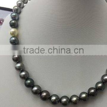 Wholesale 14-15mm Colorful South Sea Pearl Jewellery Necklace photo-2