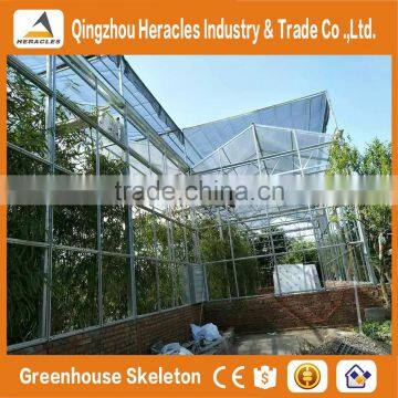Hot Sale Trade Assurance Factory Price Multi Span Venlo Type Glass Greenhous for Vegetables photo-2