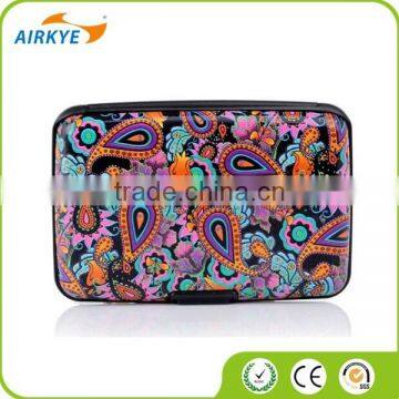 fashion aluminum wallet for girls