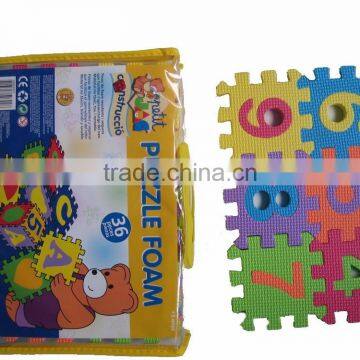 Small EVA Puzzle Mats With Alphabets and Numbers - Non-toxic, Non-smell, Durable photo-3