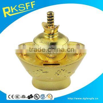 Lucky or Auspicious Animals Engraved Exquisite Ingot Shape Coin Bank photo-6