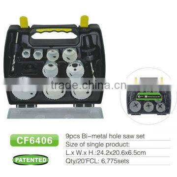 CF6406 9 Pieces Bi-metal Concrete Hole Saw Kit photo-2