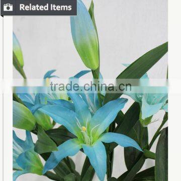 Christmas Wreath Artificial Flower Wholesale Lily for Christmas photo-3