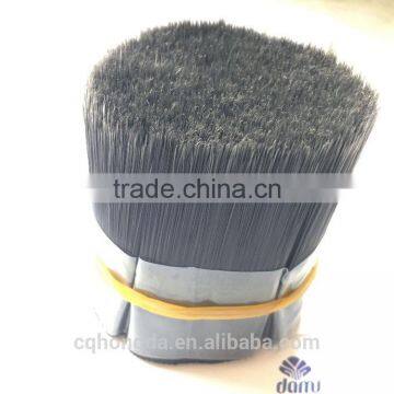 BLACK PET HOLLOW TAPERED FILAMENT FOR PAINT BRUSH MAKING photo-2