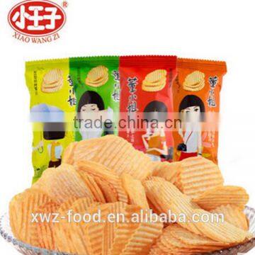 bulk packing potato chips with small bags