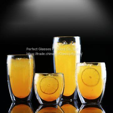 Wholesale glass cup juice cup clear cup for water  glass mugs in hotel and resturant