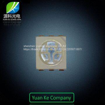 Special Light 0.2W Purple 3 Chips 5050 Smd Led 40-60mw Specifications