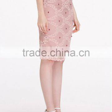 Summer Outdoor High Waist Fashion Lady Sexy Lace Tube Skirt photo-3