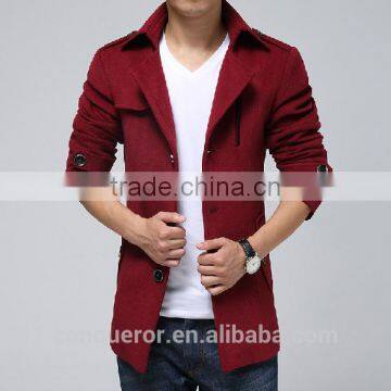 Wool Winter Coat Made to Measure Men Overcoat BCZ011 photo-4