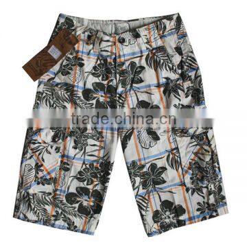 Stock Men Beach Cargo Short Cheap China Wholesale