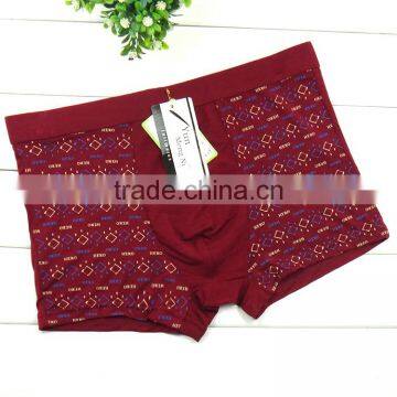 Hot Sale Wholesale Printing Bamboo Fiber Sexy Boxer Men Briefs Underwear photo-5