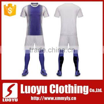 2017 Soccer Wear Dry Fit Cheap Training Soccer Uniform Jersey Shirts photo-3