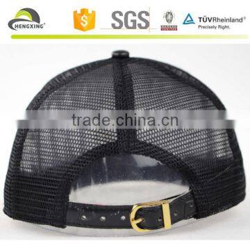 Wholesale Customsize Caps And Hats, Leather Mesh Caps And Hats, Embroidery Logo Caps And Hats With Leather Strap photo-4