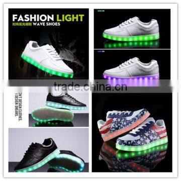 2015 New Colorful Mens Flashing Led Light Shoes photo-2