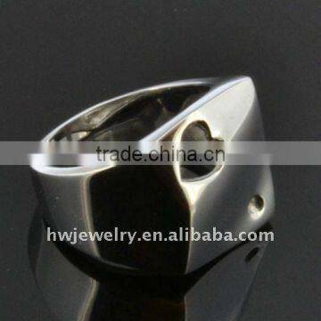 925 silver heart ring