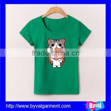 Children Clothes Printed T-shirts Girls t Shirt Kids Cotton Breathable t Shirt Custom Printing photo-3