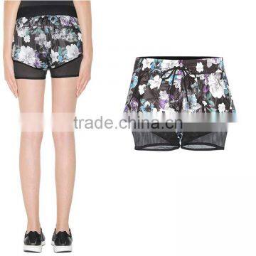 China Wholesale Casual Women Yoga Pants Fashion Women Sportwear Custom Women Shorts photo-2