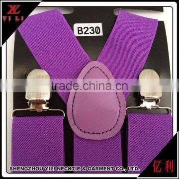 Fashion Color Suspender With Metal Clips photo-5