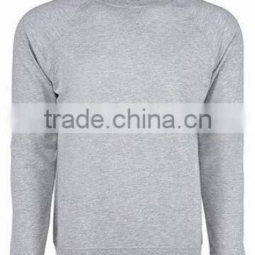 Next Level Apparel Unisex French Terry Raglan Crew Tee - Made From 60% Cotton and 40% Polyester. Comes With Your Logo. photo-4