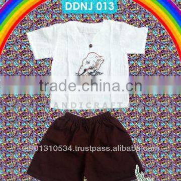 Thai Boy children's clothing cotton elephant design