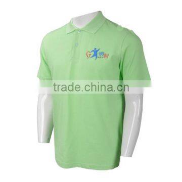 BSCI Manufactuer Screen printing 100% Cotton Custom Polo shirt