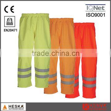 EN20471 safety security work wear men hi vis workwear pants