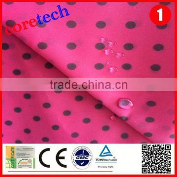 Hot sale breathable durable raincoat fabric waterproof fabric factory