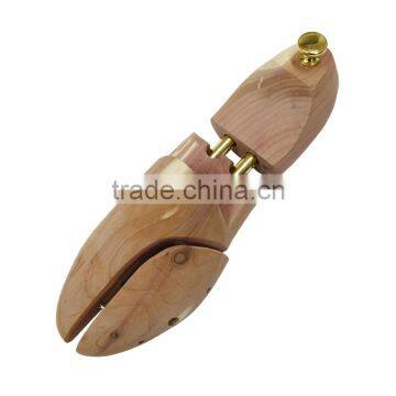 Individual Packing and Custom Logo Available Red Cedar Wood Shoe Stretcher With Double Tube photo-4