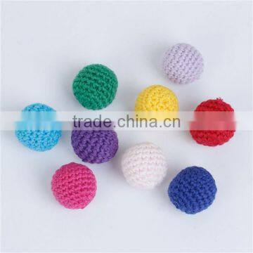 Hot Sale Embellishment Findings Cotton Crochet Beads