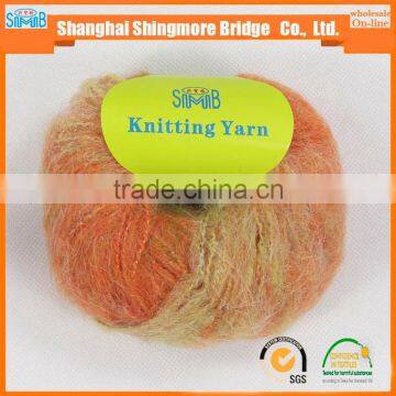 Hot Selling Mohair Yarn for Hand Knitting Sweater and Scarf With Cheap Price photo-3