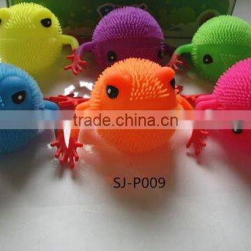 Cheap FROG Flashing animal Puffer Ball For Kids