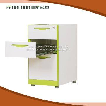 Laboratory and Library Used Stainless Steel 3 Drawer Filing Cabinet photo-4