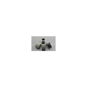 Mini 1-Port Tab Up Transformer RJ45 USB Connectors for Telecommunication in 0 to +70
