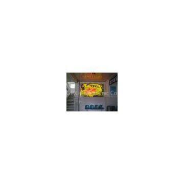 Large flexible P7.62 indoor LED screen , full color led display energy saving , H / V 120/ 60