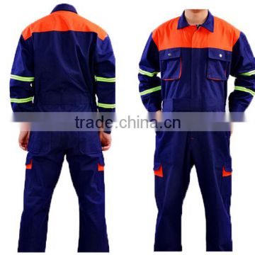 Mix Color Relfective Uniform Construction Woek Wear