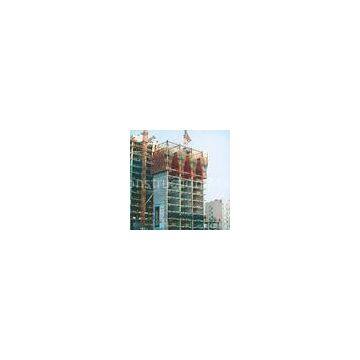 Permanent construction durable Self climbing formwork system With transparent scaffold inside