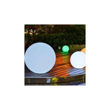 outdoor hanging led rgb light balls