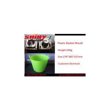 Shopping Basket Mould Plastic Injection LDPE Basket Mould photo-3