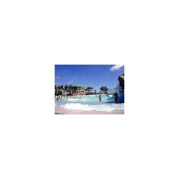 Air Powered / Vacuum Water Park Wave Pool , Outdoor Wave Pool Water Park