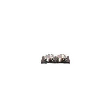 Sell Stainless Steel Canister Set with Wood Stand