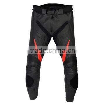 2015 fashion mens motorbike leather pants