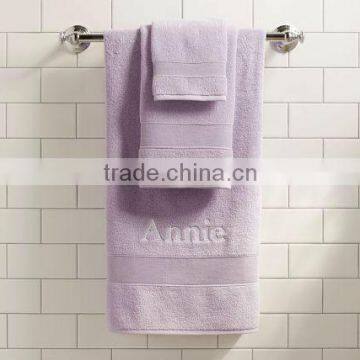 set of bath towels 100% cotton