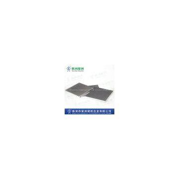 Cemented carbide plate
